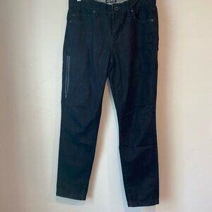 NWT Black Diamond Black Mission Wool Denim Pants Size 6 Climbing Camping